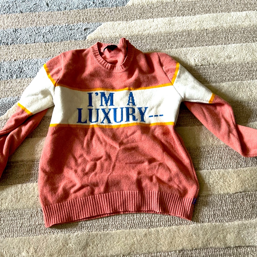 I’m a Luxury Few Can Afford.  Worn twice. Women’s large